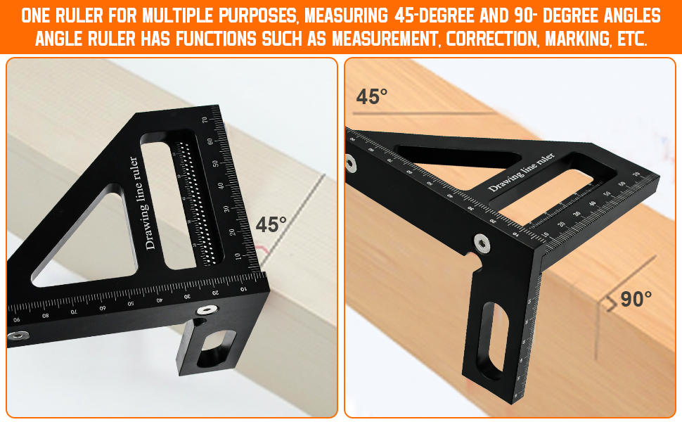 3D Quadratischer Winkelmesser