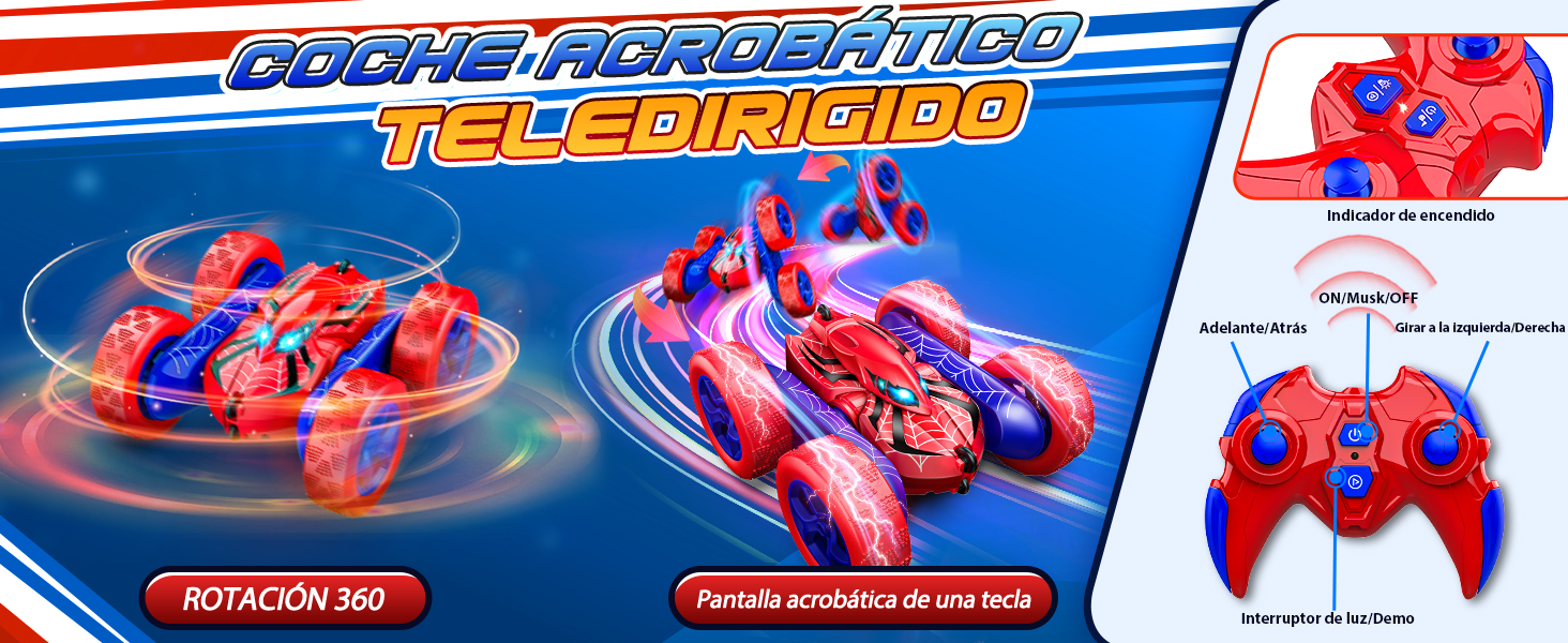 Spiderman Coche Teledirigido