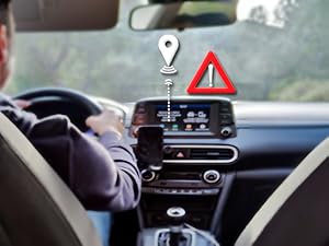 Alerta conductores. Luz emergencia geolocalizada PMK Grupo.