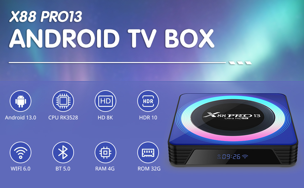 Android 13.0 TV Box