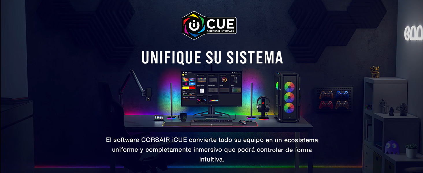 CORSAIR iCUE, Iluminación RGB, Control RGB