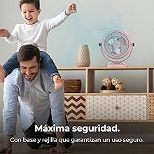 ventiladores; ventilador silencioso; fan; ventilador de mesa; ventilador cecotec; EnergySilence