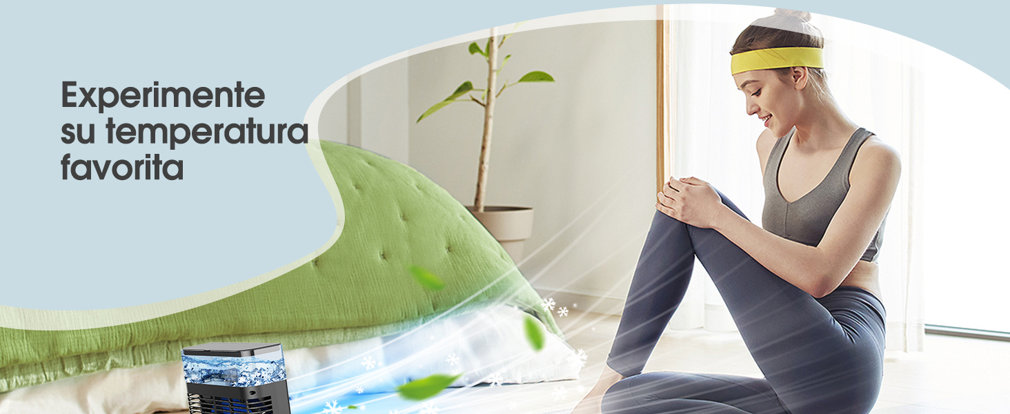 Ventilador nebulizador portátil