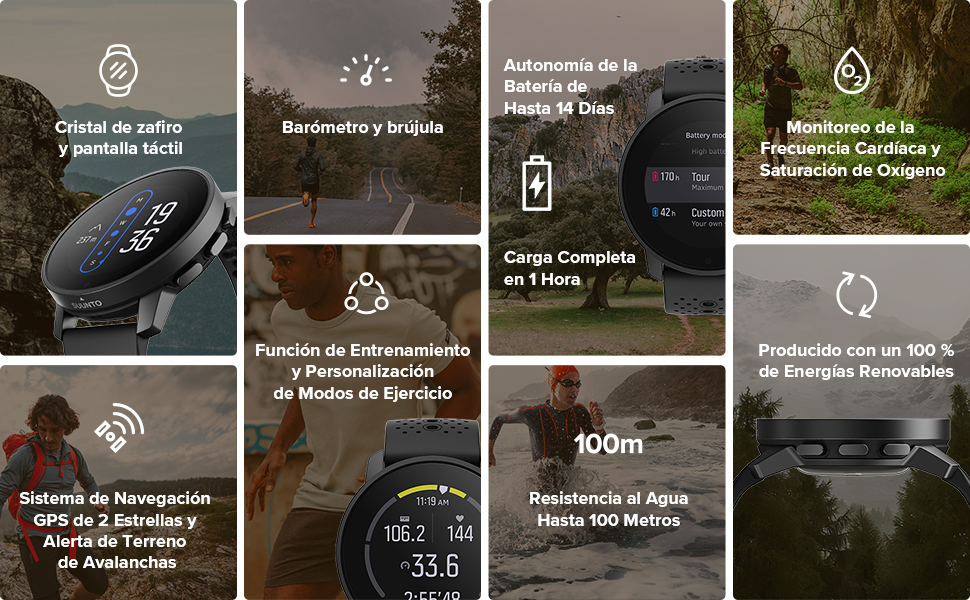 SUUNTO 9 Peak características