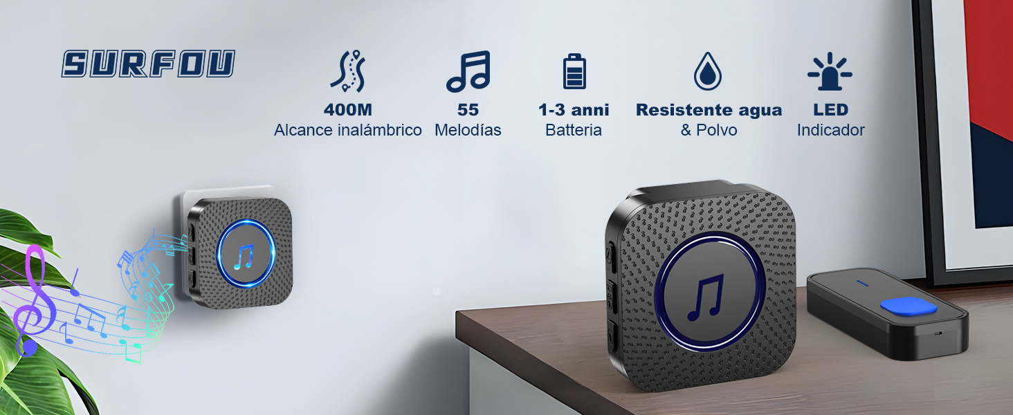 Timbre Inalámbrico