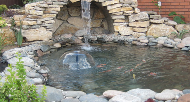 garden water feature