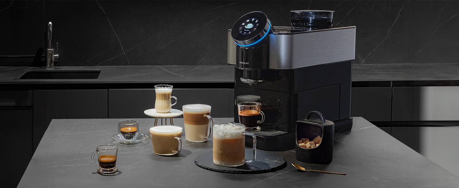 cafetera; cafetera superautomática; cafetera express; cafetera capsulas; cafetera Cecotec; cafe