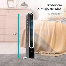 ventilador; ventilador silencioso; ventilador cecotec; ventilador torre; electric fan; EnergySilence