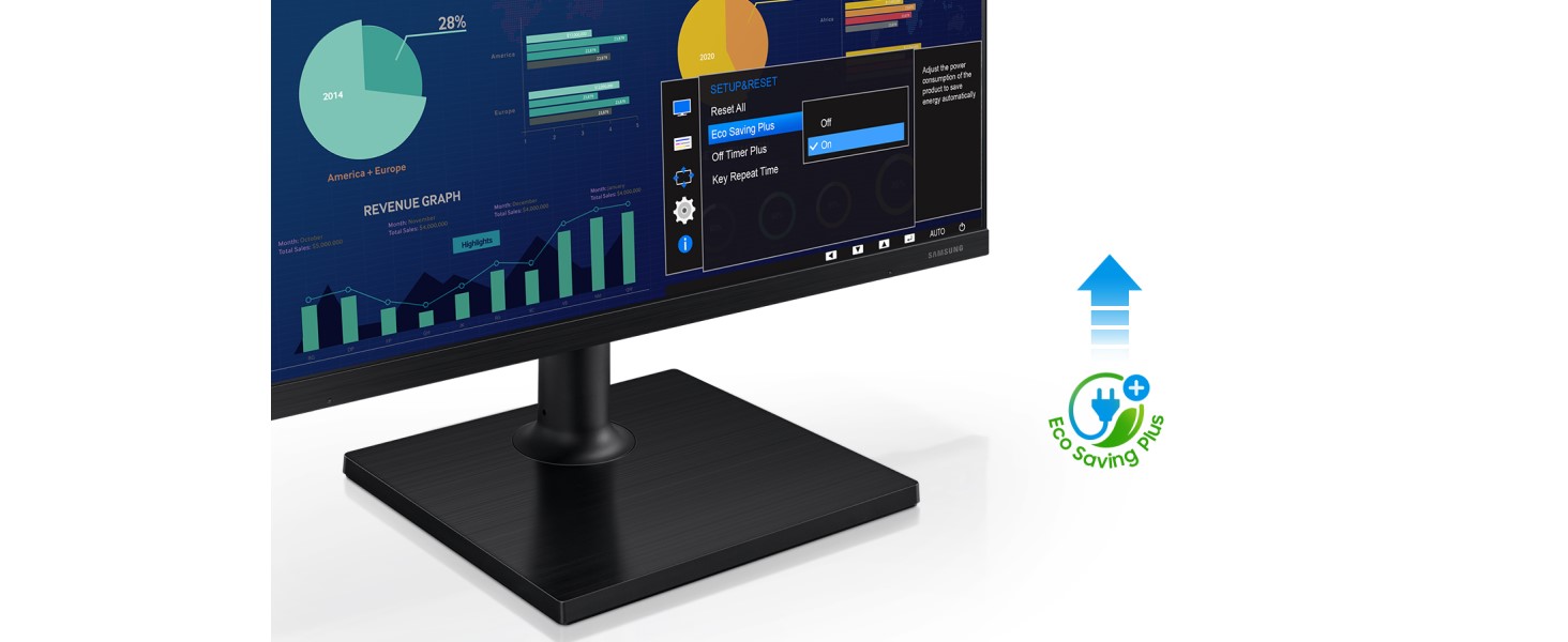 ahorro energético, monitor profesional, monitor samsung