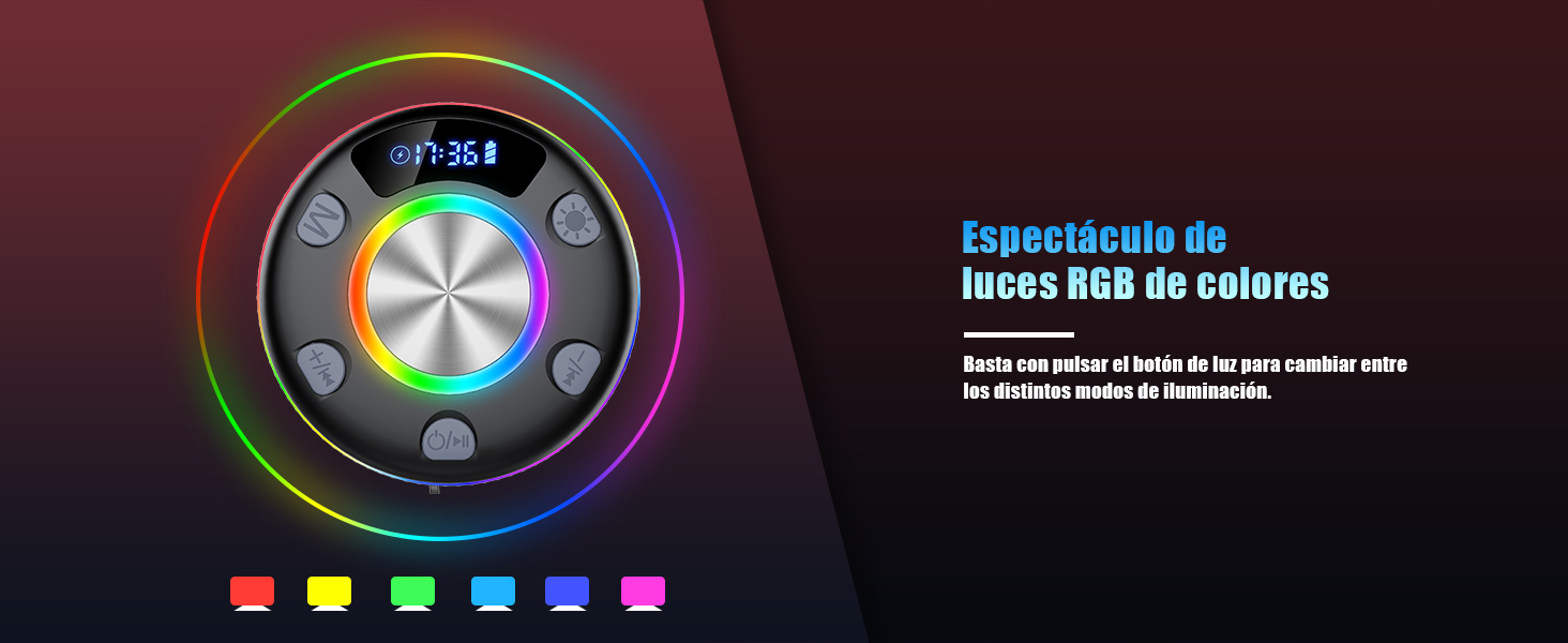 Altavoz Ducha Bluetooth