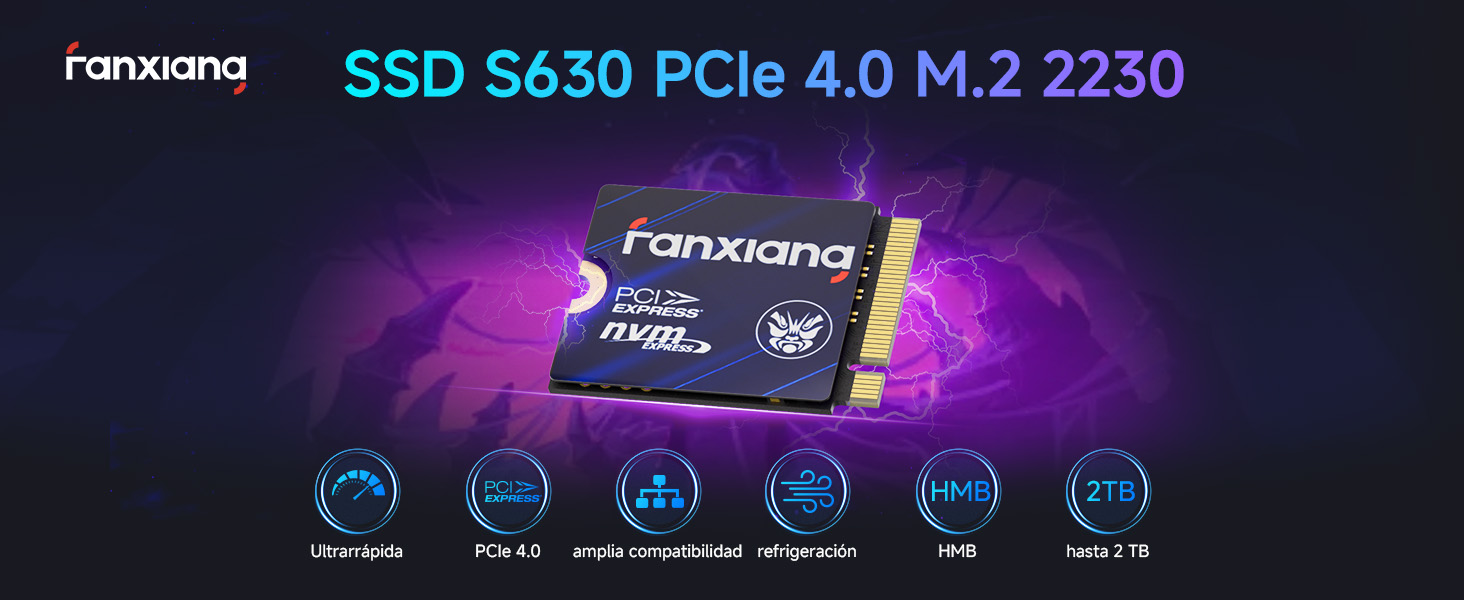 SSD 2TB NVME PCIE 2230 Steam Deck