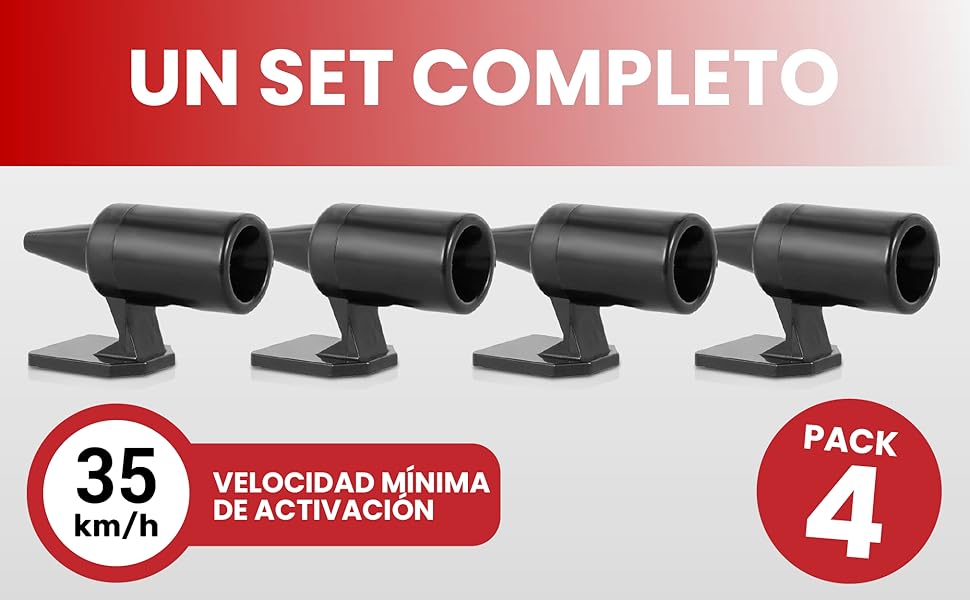 set completo ahuyentador