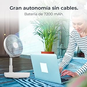 ventilador telescopico; ventilador extensible; ventilador eléctrico; ventilador; EnergySilence