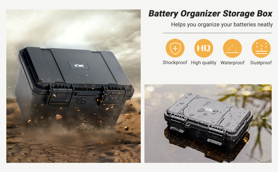 batteries holder case