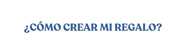 crear tu regalo