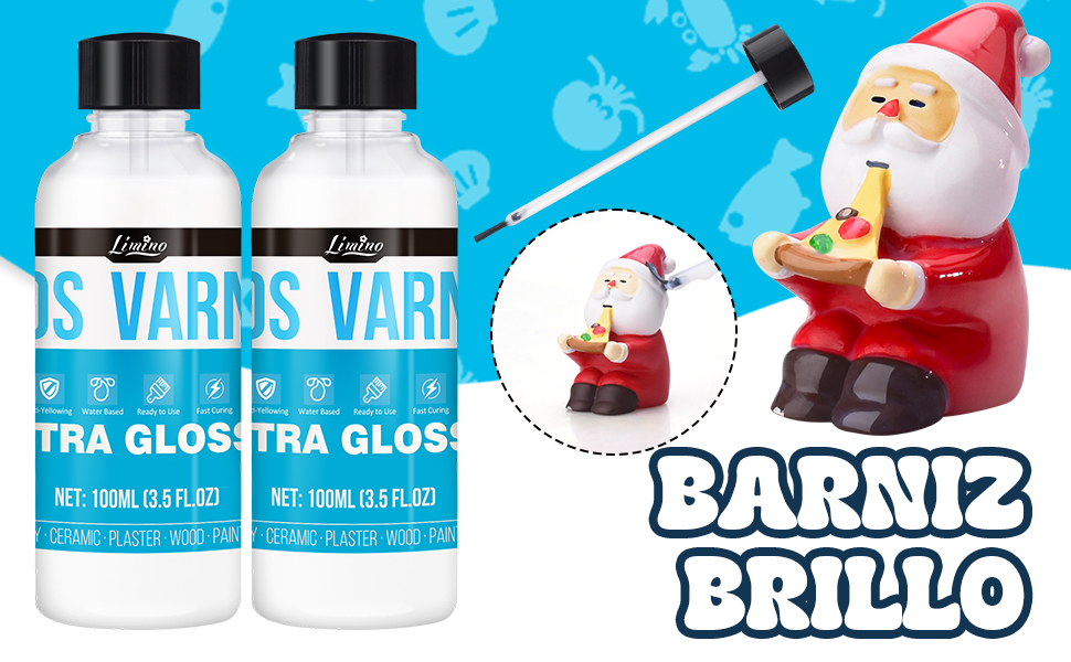 gloss varnish, Barniz, barniz acrilico