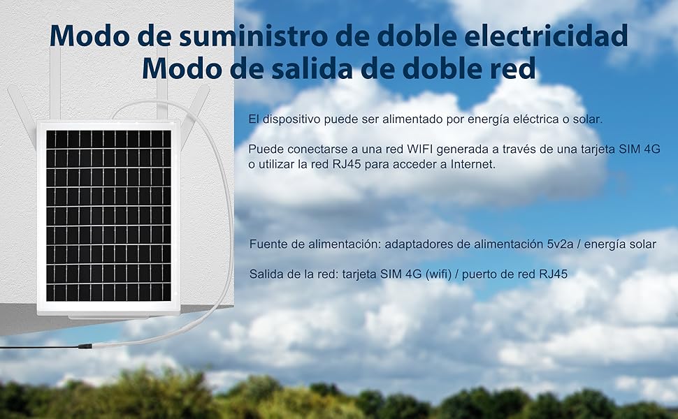 Enrutador WiFi solar
