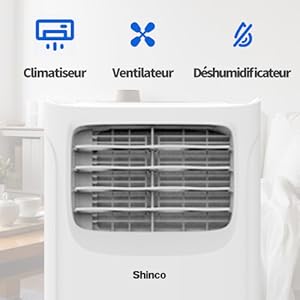 Shinco Aire Acondicionado Móvil 3