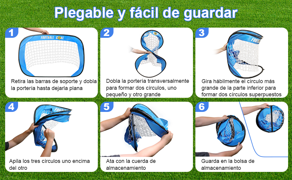 porterias de futbol para jardin