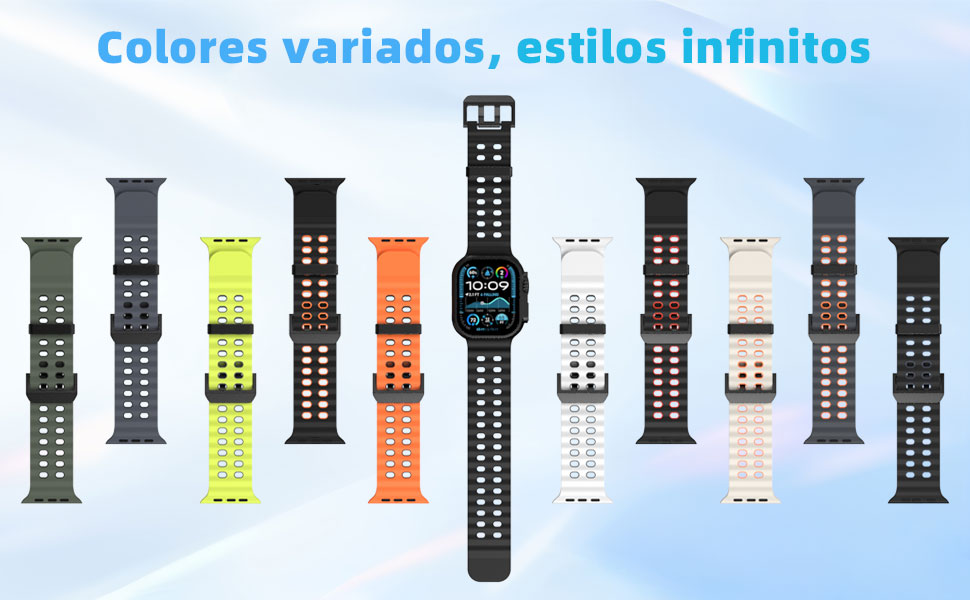 correa de reloj smartwatch pulsera de silicona de repuesto pulsera pulsera smartwatch accesorio