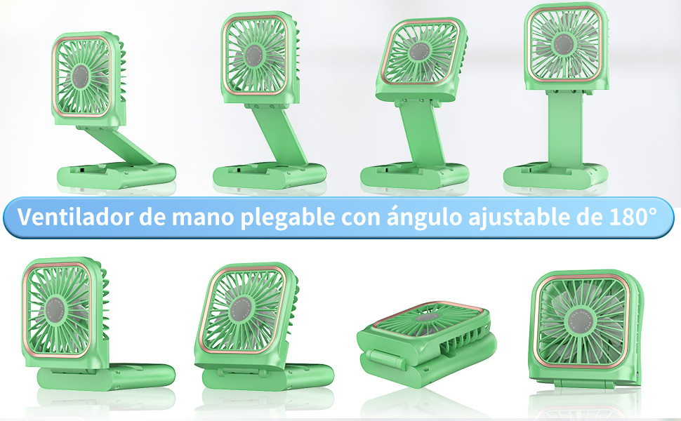 ventilador de mano recargable