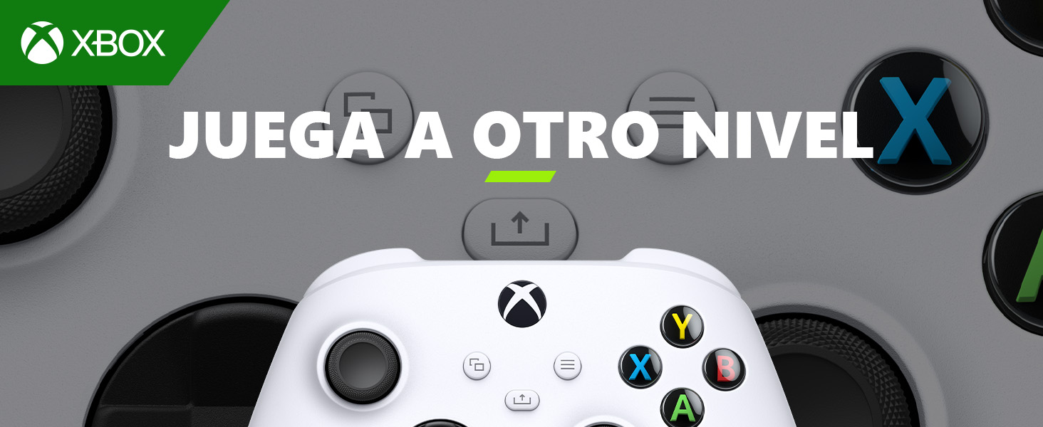 Mando Inalámbrico Xbox Robot White