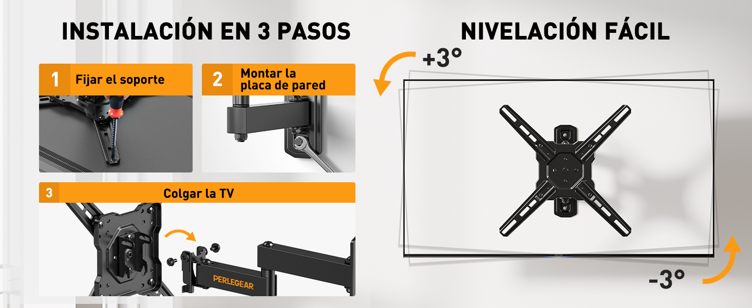 Soporte TV pared