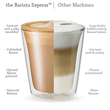 the Barista Express Espresso Machine by Sage, SES875BSS2EEU1A