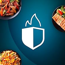 freidora sin aceite de aire caliente air fryer de 2,5 Litros dietética potencia 1200 W horno cocina