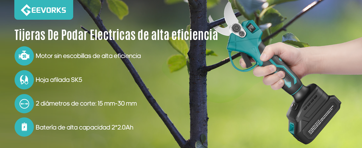 tijeras de podar electricas