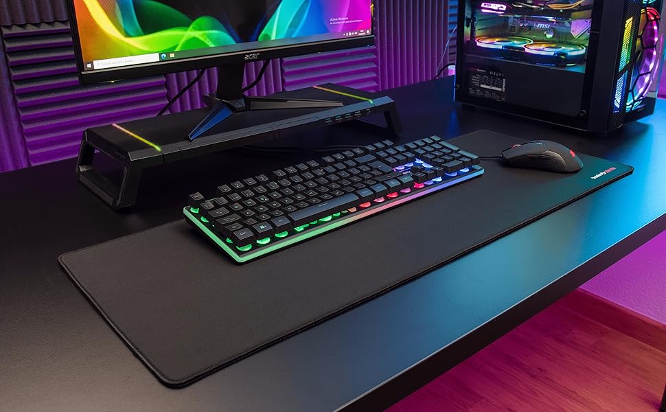 combo gaimng, combo PC premium, teclado gaming, ratón gaming, alfombrilla gaming