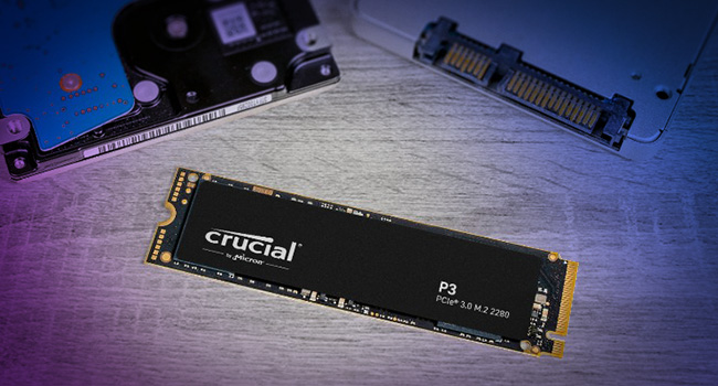 Unidad SSD Crucial P3