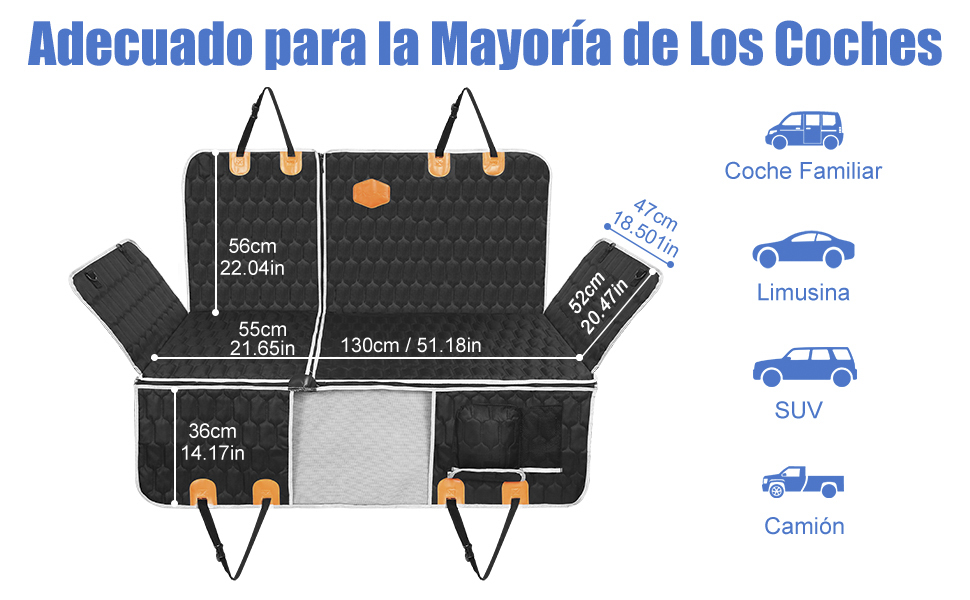 funda perro coche