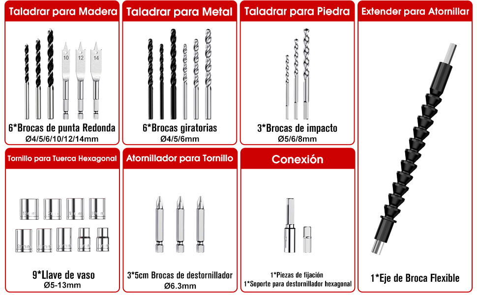 Taladro Percutor a Bateria