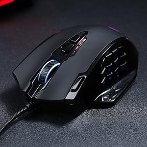 deathadder gpro glorious hyperx iluminado krom g305 mecanico optico pixart shooter usb racer