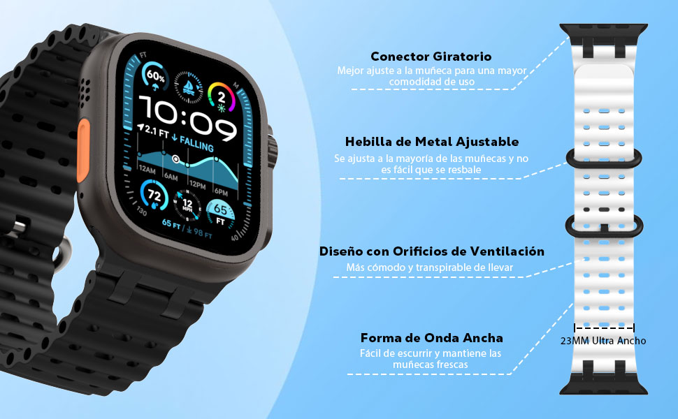 reemplazo de correa de reloj inteligente
