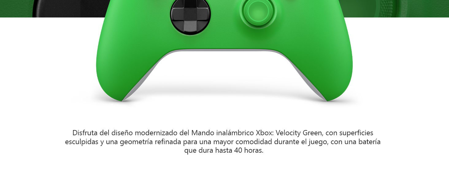 Mando Inalámbrico Xbox Velocity Green