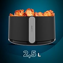 freidora sin aceite de aire caliente air fryer de 2,5 Litros dietética potencia 1200 W horno cocina