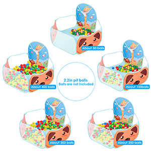Tienda de campaña desplegable para niños