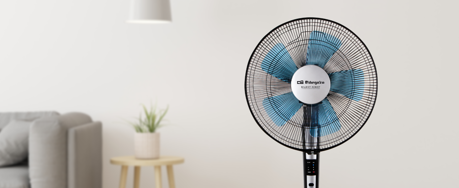 Ventilador de pie silencioso