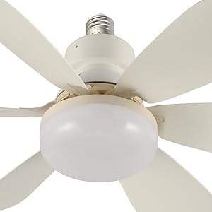 bombilla con rosca E27 VENTILADOR