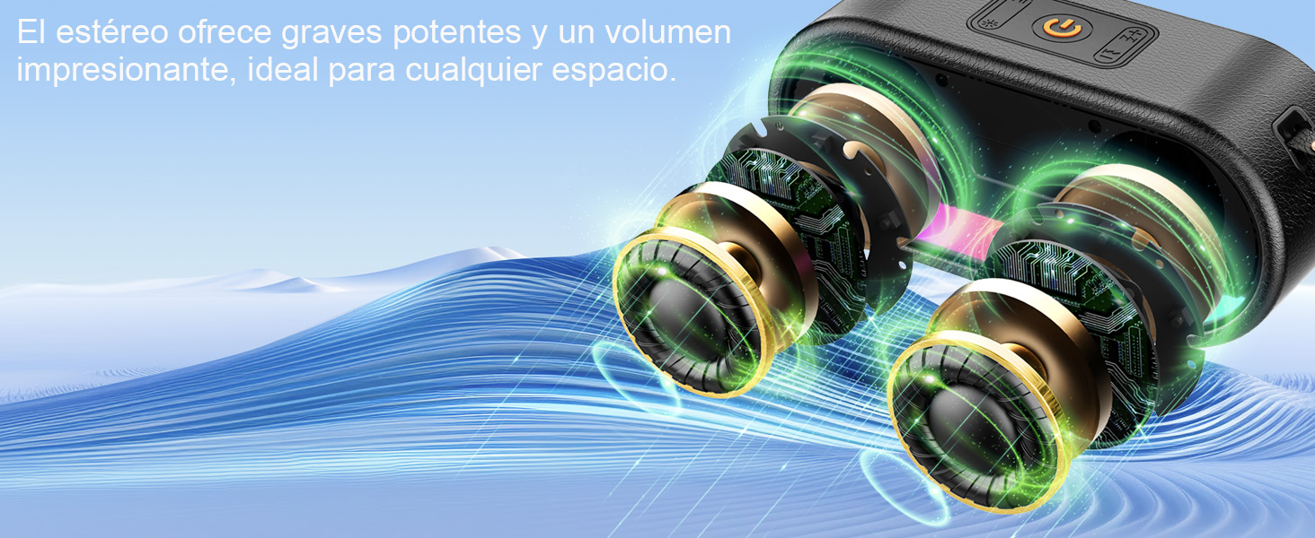 Altavoz Bluetooth portátil