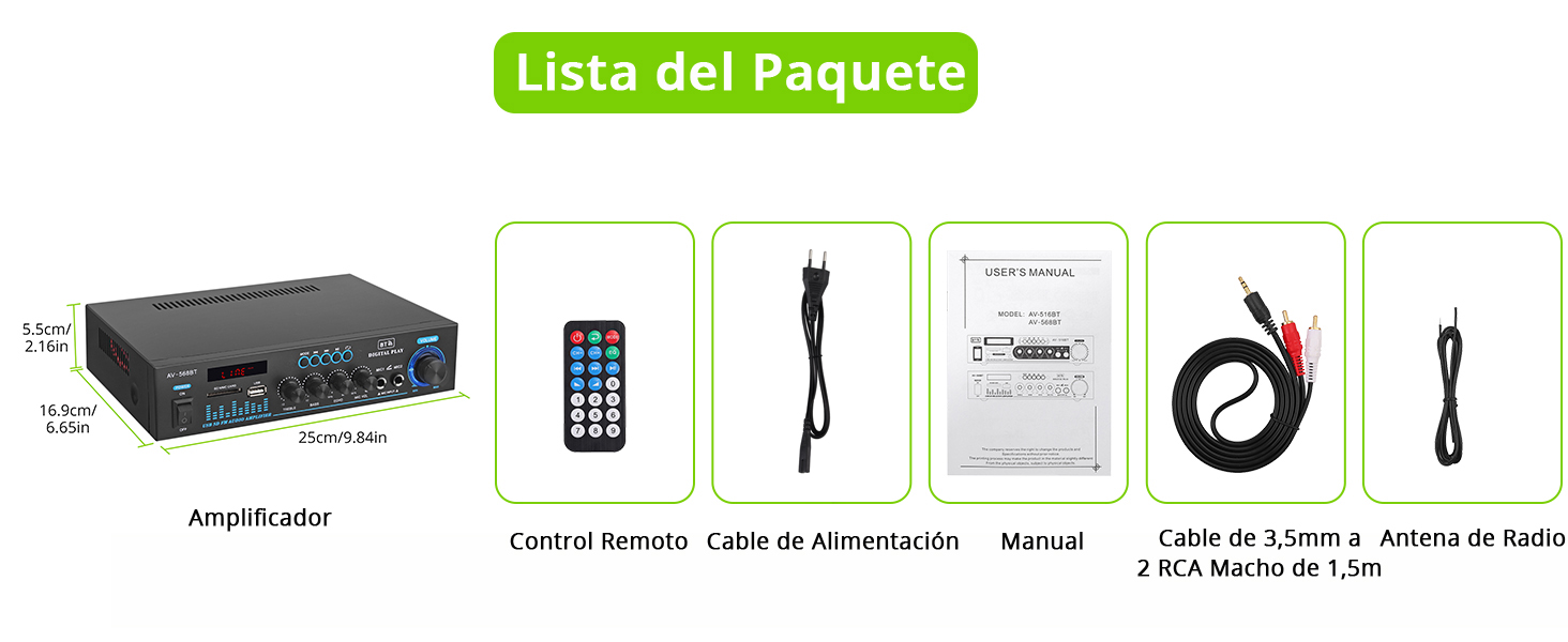 Amplificador Audio