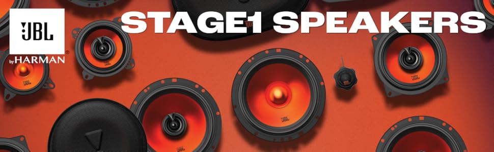 JBL Stage1 speakers