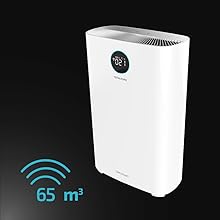 purificador de aire totalpure 2500 Connected con cobertura hasta 65m2 de Cecotec