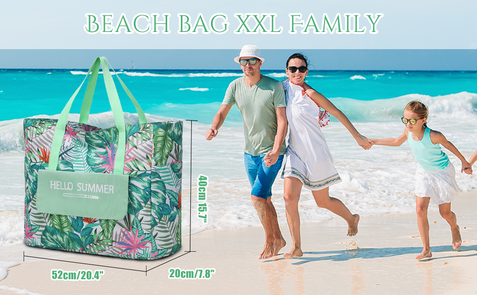 bolso playa mujer xxl