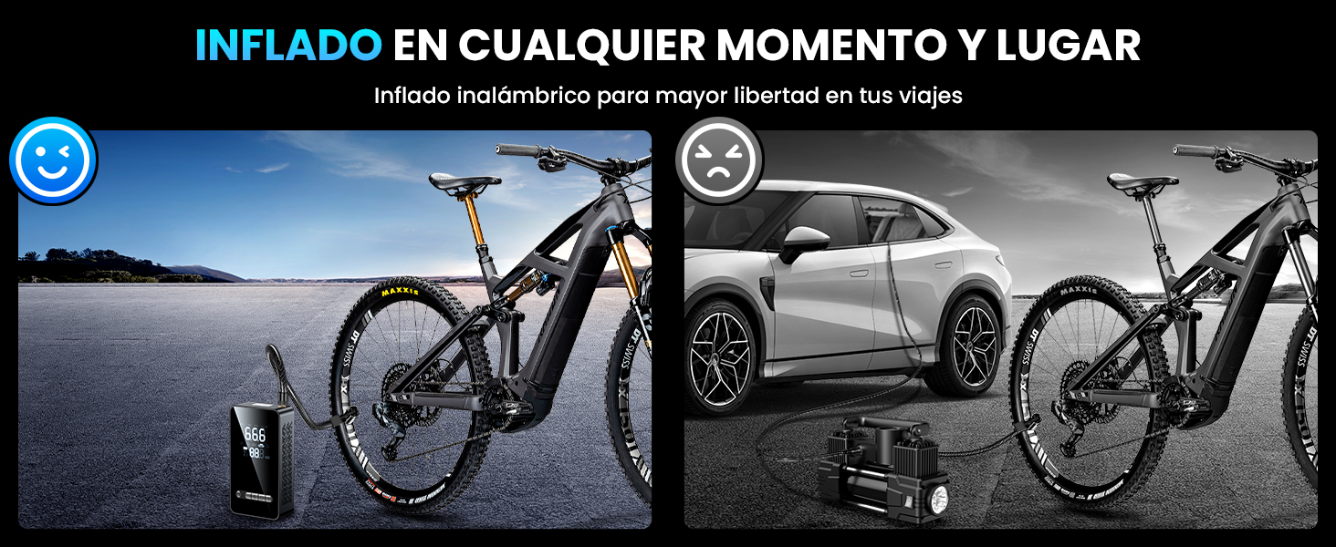compresor aire portatil coche