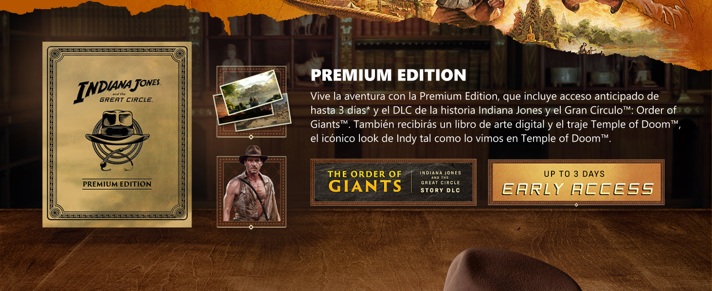 Indiana Jones Prem FPP General Relic PDP