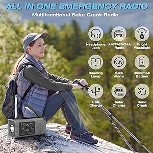 Radio de manivela solar,Radio de energía solar