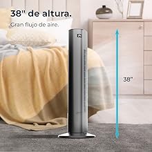 ventiladores de pie; ventiladores; ventilador de suelo; ventilador torre; ventilador; EnergySilence